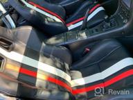 img 1 attached to ModifyStreet 1 Pair Universal PVC LEATHER/YELLOW STITCH LEFT/RIGHT RACING BUCKET SEATS review by Shaun Robinson