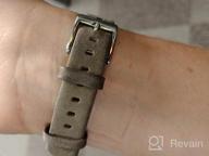 img 1 attached to Beyite Leather Bands: Perfect Fit For Fitbit Alta And Alta HR (5.5" - 8.1") review by Isaac Logan
