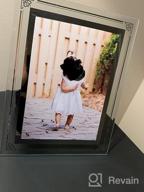 img 1 attached to 8X10 Picture Frame Set Of 2 - Glass Photo Frames 8 By 10 For Tabletop, Horizontal & Vertical Display review by Rosemary Veliz
