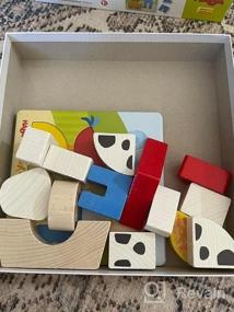 img 5 attached to Fun And Educational: HABA On The Farm Beginner Pattern Blocks Puzzle For Kids 18 Months+ Made In Germany