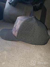 img 6 attached to Водонепроницаемая бейсболка для мужчин и женщин: Melin Odyssey Brick Hydro Performance Snapback Hat