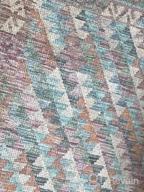 img 1 attached to Loloi Justina Blakeney X Malik Collection Natural And Multi-Colored Contemporary Accent Rug - 2'3" X 3'9 review by Jennifer Stevenson