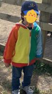 img 1 attached to Rainbow Patchwork Mud Kingdom Sweatshirt for Boys review by Jim Ball