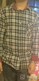 img 6 attached to Gioberti Flannel Shirt Black Highlight for Boys: Trendy Clothing in Tops, Tees & Shirts