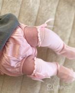 картинка 1 прикреплена к отзыву Теплые колготки CozyWay для девочек - 3/6 пар с бантом, оборками и стилем школьной формы - Длинные чулки для младенцев и малышей от Justin Smith