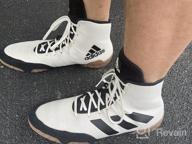 img 1 attached to Stylish Adidas Kids Wrestling White Royal Sneakers for Men - Fashionable Shoes review by William Gildea