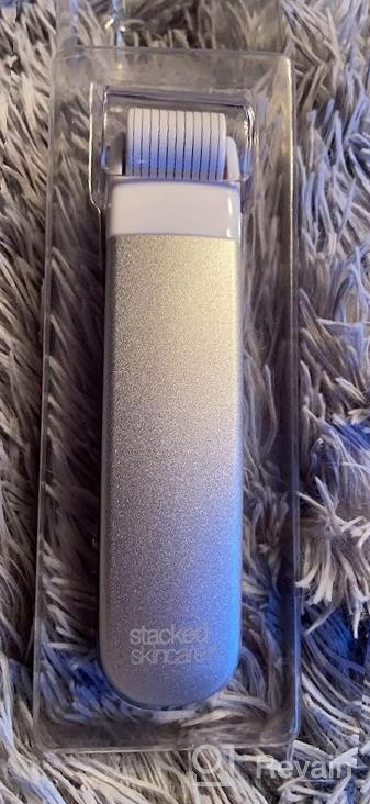 img 1 attached to Microneedling Roller And Hair Removal Tool For Vibrant, Even Skin Complexion - Stacked Skincare 1 Count review by Esera Warren