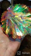 img 1 attached to Iridescent Honeycomb Ball And Foil Flowers Ceiling Decorations For Bridal Showers, Weddings, Birthdays, Frozen Theme Parties, Fairy Princess And Rainbow Shows review by Kaushik Hall