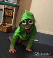 img 1 attached to Catboy PJ Masks Hoodie with Mask for Boys - Active Wear review by Charles Lewis