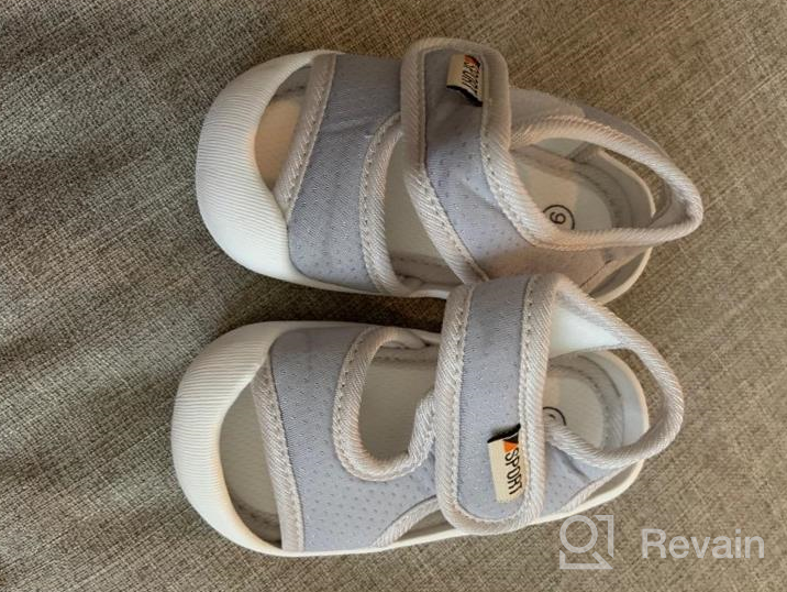 img 1 attached to 👶 Breathable Open-Toe Athletic Sandals for Toddler Boys' Outdoor Activities review by Robb Fillmore