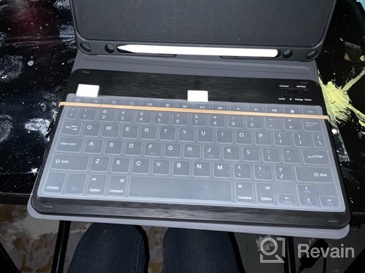 img 1 attached to Enhance Your IPad Experience With CHESONA Keyboard Case: Compatible With IPad Pro 11 And IPad Air 5Th Generation review by Keith Saywon