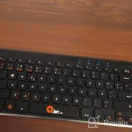 img 1 attached to QIAN SHEJI Bluetooth Compact Keyboard Wireless 3.0 - Spanish 79 Keys, Rechargeable Battery (230Mah) Black (QACTB18003) review by Alejandro White