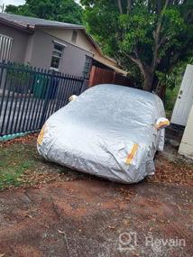 img 7 attached to Protect Your Pickup Year-Round With Heavy-Duty Waterproof Car Cover - Universal Fit (Length Up To 210 Inch)