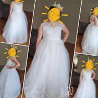 картинка 1 прикреплена к отзыву Одежда для девочек: Цветочное платье для свадебных парадов от Ashley Taylor