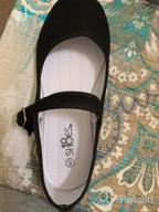 img 1 attached to Cotton Mary Jane Ballet Flats For Women: Stylish China Doll Shoes review by Lynn Johnson