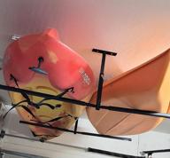 img 1 attached to StoreYourBoard 2 Kayak Ceiling Storage Rack, Adjustable Mount, Holds 2 Kayaks Or Canoes, Overhead Garage Hanger review by Marc Alvarez