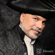 img 1 attached to Men'S Steampunk Vintage Tailcoat Jacket: Gothic Victorian Frock Coat Uniform For Halloween review by Antonio Parson