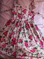 img 1 attached to 👗 Sleeveless Mermaid Vintage Sundress for Girls' Clothing - Dresses review by Matthew Rodenbaugh