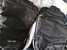 img 6 attached to Защитите свое путешествие с помощью противоугонного рюкзака для ручной клади Pacsafe Venturesafe EXP45 элегантного черного цвета
