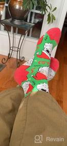 img 5 attached to 6-Pack Men'S Christmas Socks Crew Dress Socks Bolter