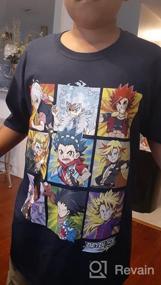 img 5 attached to 🔥 Футболка с дизайном Beyblade Burst Boys 'Spinner Tops: Графическое издание сетки персонажа.