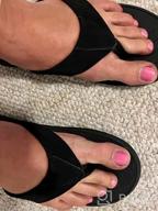 img 1 attached to Comfortable & Supportive Orthotic Flip Flops For Men And Women - V.Step Leather Thong Sandals With Arch Support, Perfect For Plantar Fasciitis! review by Terrell Ciula