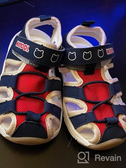 img 1 attached to Summer Sandals Outdoor Closed Toddler review by Cori Nance