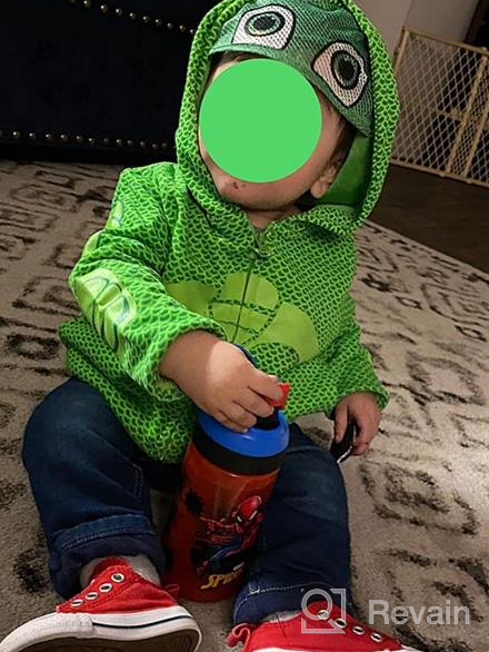 img 1 attached to 🐱 Catboy Hoodie for Toddlers by PJ Masks: Stylish Boys' Fashion Hoodies & Sweatshirts review by David Gagnon