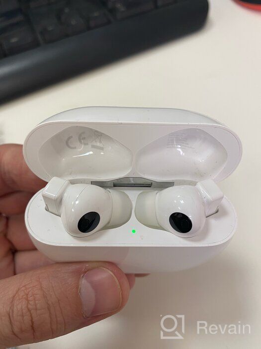 img 2 attached to 🎧 Huawei FreeBuds Pro Earbuds with Advanced Noise Cancellation, Bluetooth 5.2, and 3-Mic System for iOS and Android (Carbon Black) review by Jasmit Singh ᠌