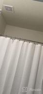 img 1 attached to Rust-Resistant Amazer Spring Tension Shower Curtain Rod For Bathroom, Adjustable 42-72 Inches, In Bronze review by Sean House