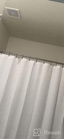 img 7 attached to Rust-Resistant Amazer Spring Tension Shower Curtain Rod For Bathroom, Adjustable 42-72 Inches, In Bronze