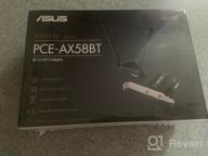 img 2 attached to 💻 ASUS PCE-AX58BT Black Bluetooth Wi-Fi Adapter review by Ha Joon ᠌