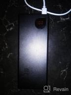 img 2 attached to Portable Battery Baseus Adaman Metal Digital Display Quick Charge, 10000mAh, black review by Rimba