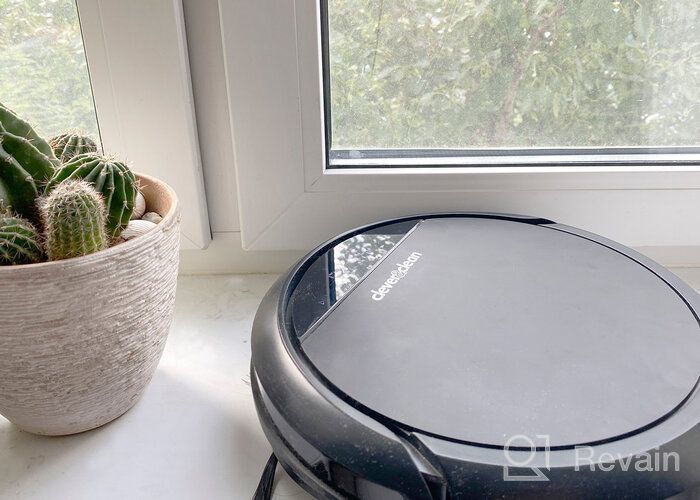 img 1 attached to Robot vacuum cleaner Clever & Clean AQUA Light, black review by Franciszka Wjcik ᠌