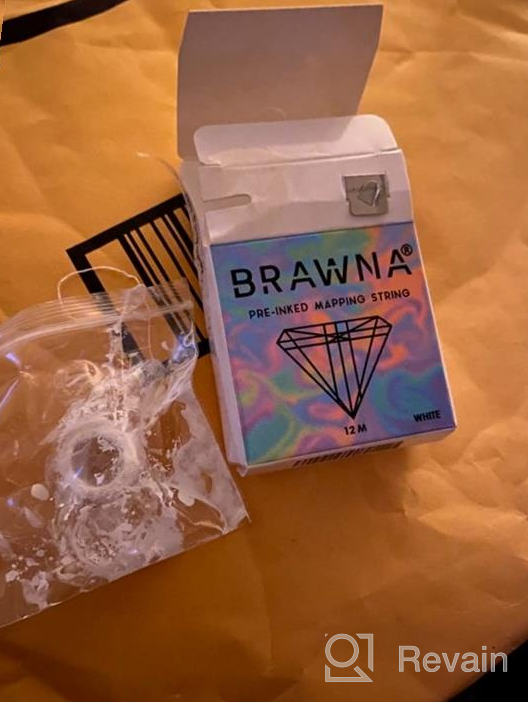 img 1 attached to Precision Perfection With BRAWNA'S Premium Pre-Inked Mapping String For Microblading And Microshading Of Eyebrows - An Essential Permanent Makeup Kit [2 Pack] review by Matt Tito