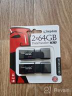 img 2 attached to Kingston DataTraveler flash drive 100 G3 256 GB, 1 pc. black review by Chasmod Ray ᠌