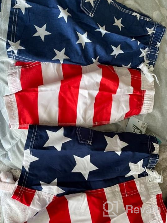 img 1 attached to Kanu Surf Patriot Trunks Medium review by Stephen Vasquez