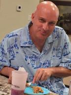 img 1 attached to Experience Comfort In Style: APTRO Men'S 4 Way Stretch Tropical Beach Shirt review by Joseph Campbell