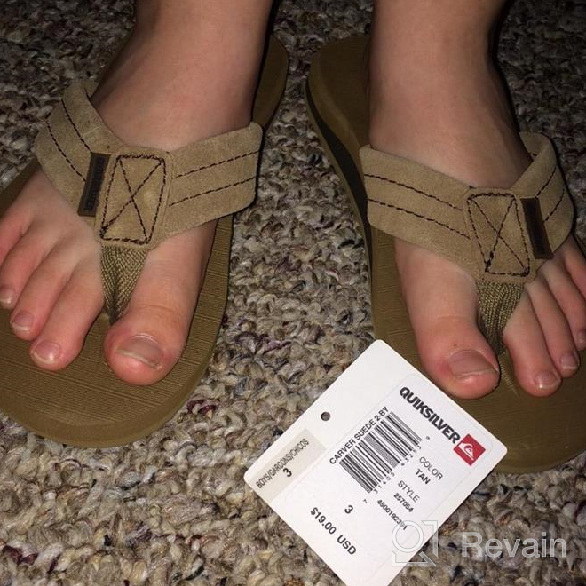 Quiksilver carver hot sale suede sandals