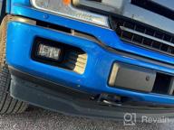img 1 attached to 2015-2020 Ford F150 LED Bumper Fog Light W/ DRL Daytime Running Lights - Brighten Your Drive With LED Fog Lights! review by Justin Bowen
