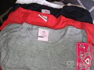 img 1 attached to 👚 Authentic Cotton T Shirts for Girls: Stylish Girls' Clothing with Tops, Tees & Blouses review by Crystal Lawson