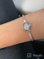 img 1 attached to 🎓 CHOORO Sorority Graduation Bracelet: Girls' Jewelry, Perfect for Graduation Day! review by Brian Dildine