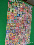 img 1 attached to Bgraamiens Puzzle-Retro Art Squares-1000 Pieces Creative Colorful Squares Hard Puzzle Color Challenge Jigsaw Puzzle review by Sean Liu
