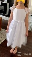 img 1 attached to IGirlDress Flower Girl First Communion Pageant Wedding Birthday Dress review by Todd Stepp