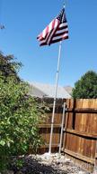 картинка 1 прикреплена к отзыву Raise Your Flag To New Heights With WeValor'S 16Ft Heavy-Duty Aluminum Telescopic Flag Pole Kit With American Flag And Golden Ball Top от Matthew Nunez