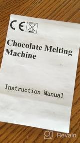 img 6 attached to ALDKitchen Digital Chocolate Melting Pot Professional Tempering Machine With 3 Tanks - 27 Lb (12 Kg) Capacity, 110V 1KW