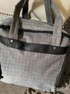 img 1 attached to PACMAXI Sewing Accessories Storage Bag, Knitting, Craft Tools And Accessories Organizer, Roomy Carrying Bag For Sewing Tools And Accessories(Grey) review by Tim Harris
