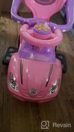 img 1 attached to 3-In-1 ChromeWheels Push Car For Toddlers W/ Guardrail, Handle & Horn, Music - Blue review by Joe Patterson