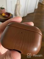 img 1 attached to Lopie Handmade Genuine Leather Case For AirPods Pro - Earthy Brown: Portable, Shockproof, And Dustproof Protective Cover Skin Ideal For Outdoor Use (Not Compatible With AirPods Pro 2Nd Gen) review by John Banks