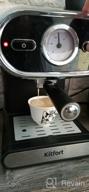 img 2 attached to Rozhkovy coffee maker Kitfort KT-702, black review by Felicja Stefaska ᠌